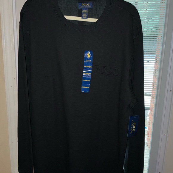 Polo Ralph Lauren Sleep Shirt Black Size XXL - Picture 10 of 12